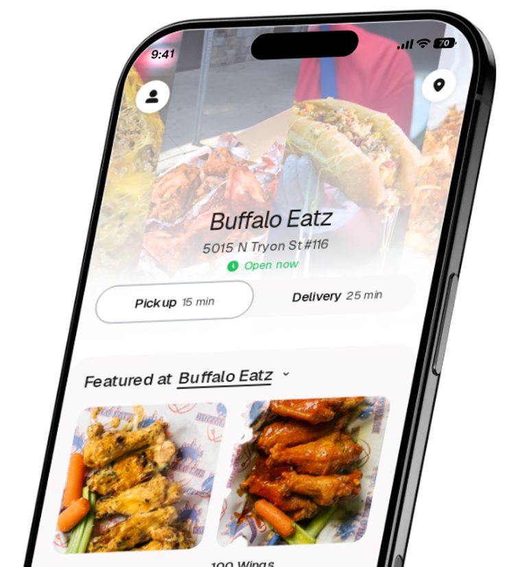 Buffalo Eatz app preview